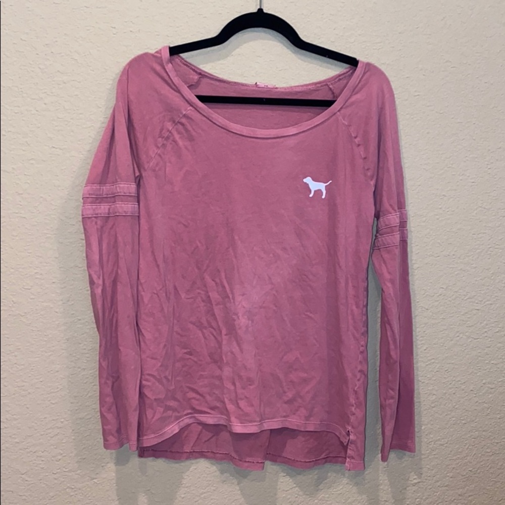 PINK: Long Sleeve Tee